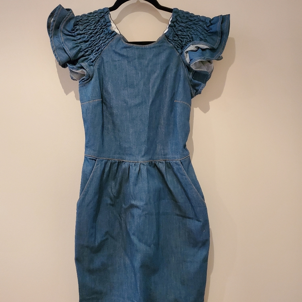 RED Valentino Denim Dress